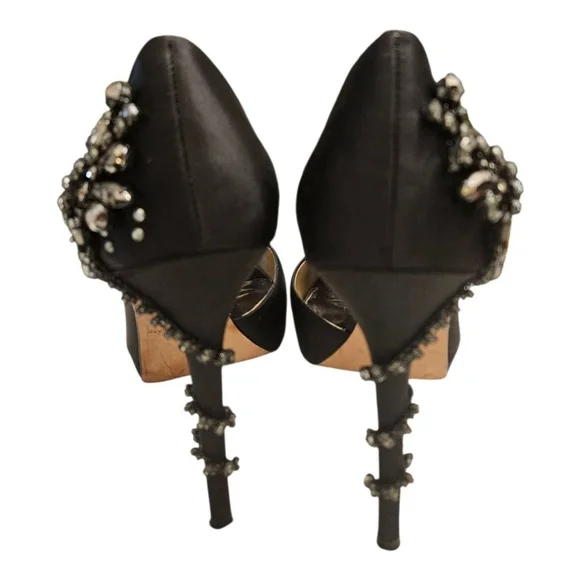 Antonio Melani Black Heels Size 8.5 - Picture 7 of 10